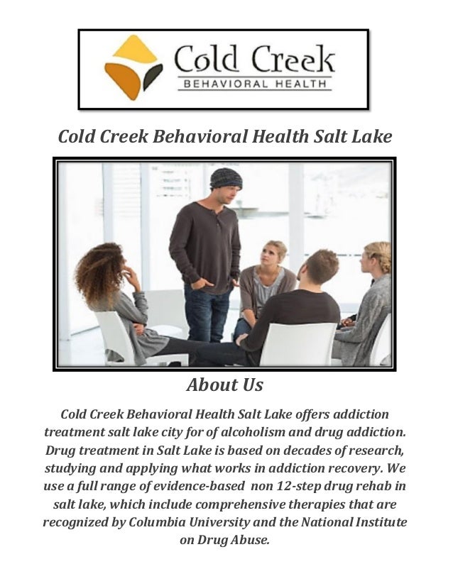 Cold Creek Behavioral Health Drug Rehab Salt Lake City