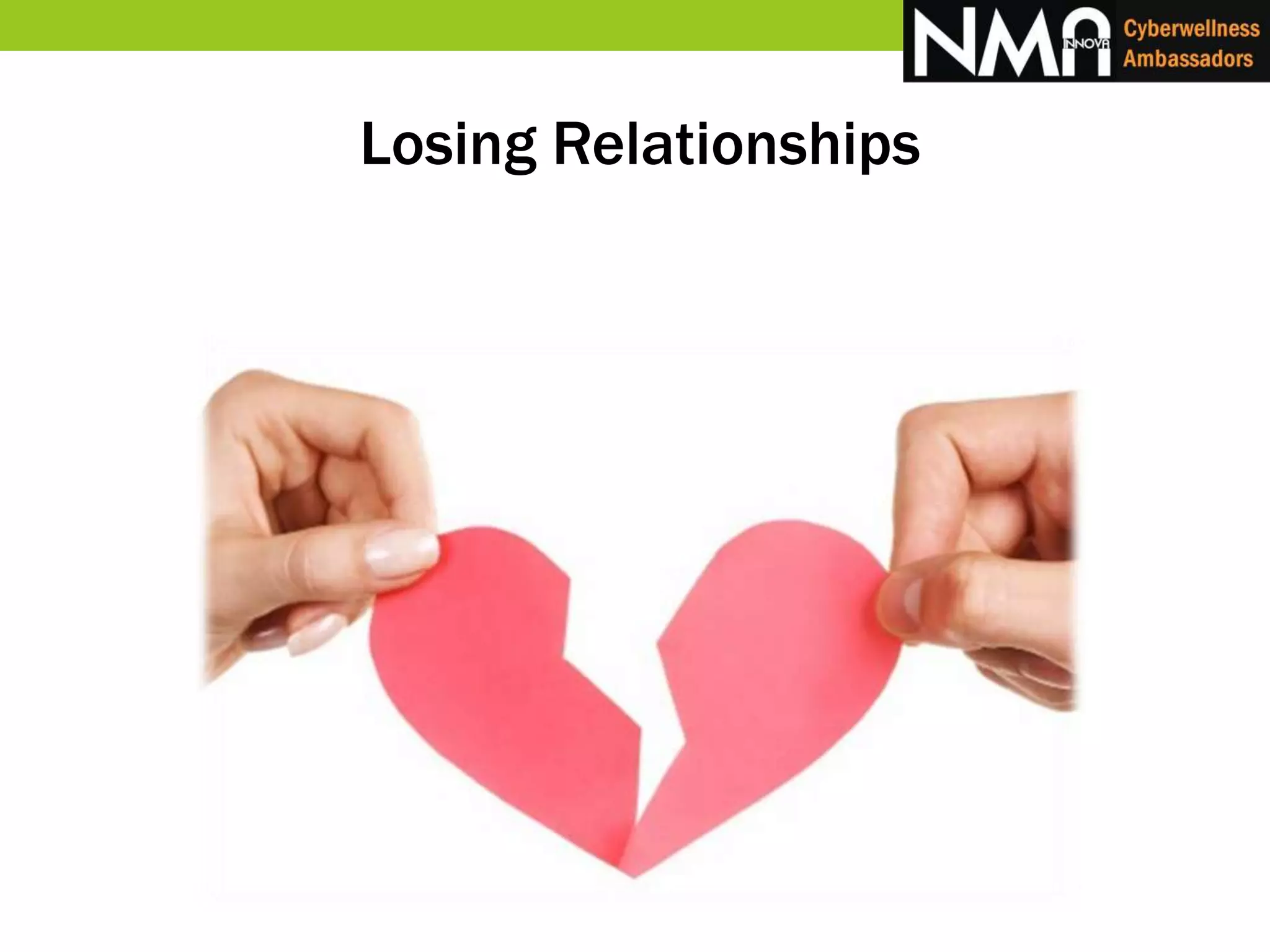Losing Relationships
 