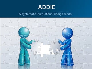 ADDIE
A systematic instructional design model
 