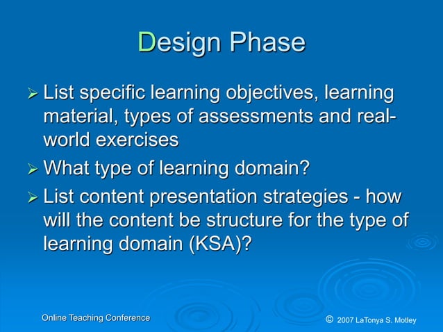 The Analysis Phase of the ADDIE Instructional Design Model | PPTX
