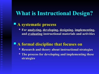 AddieModel-instructional design-Öğretim Tasarımı .ppt