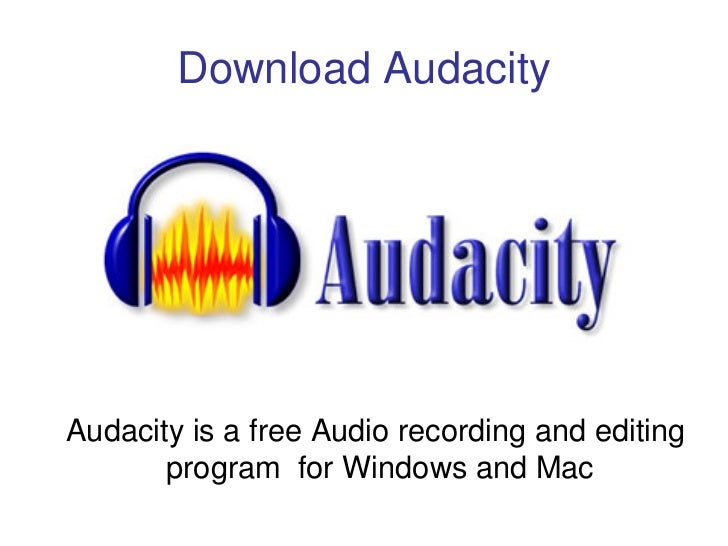Download Audacity Mac Download Audacity Mac