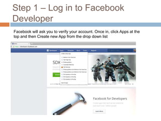 Adding A Custom Page Tab To Your Facebook Ppt Adding A Custom Page Tab To Your Facebook Ppt
