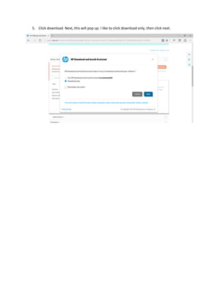 5. Click download. Next, this will pop up. I like to click download only, then click next.
 