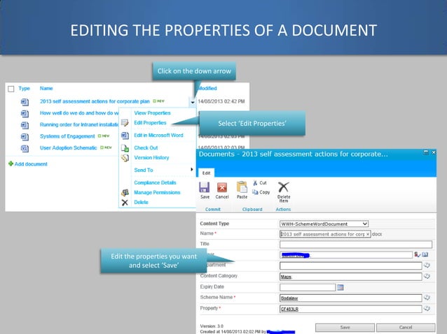 Introduction to Document Libraries | PPTX