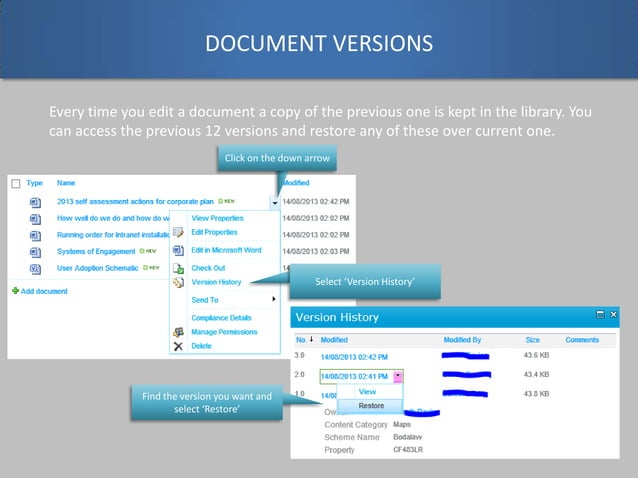 Introduction to Document Libraries | PPTX