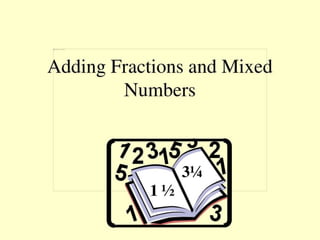 Adding fractions and mixed numbers.pdf
