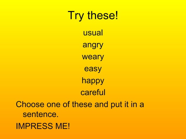 Adding ly adverbs | PPT