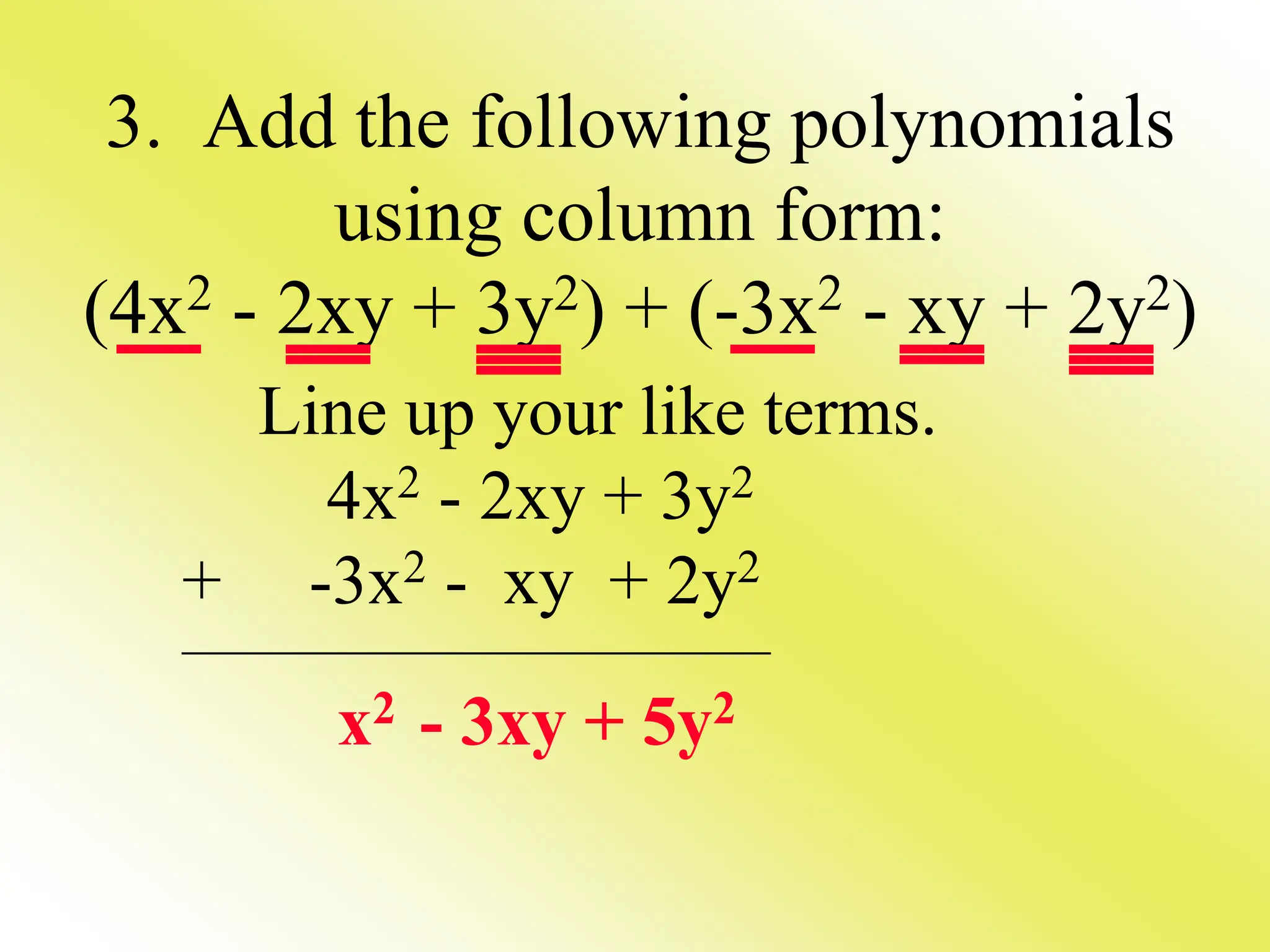adding polynomials .pptx