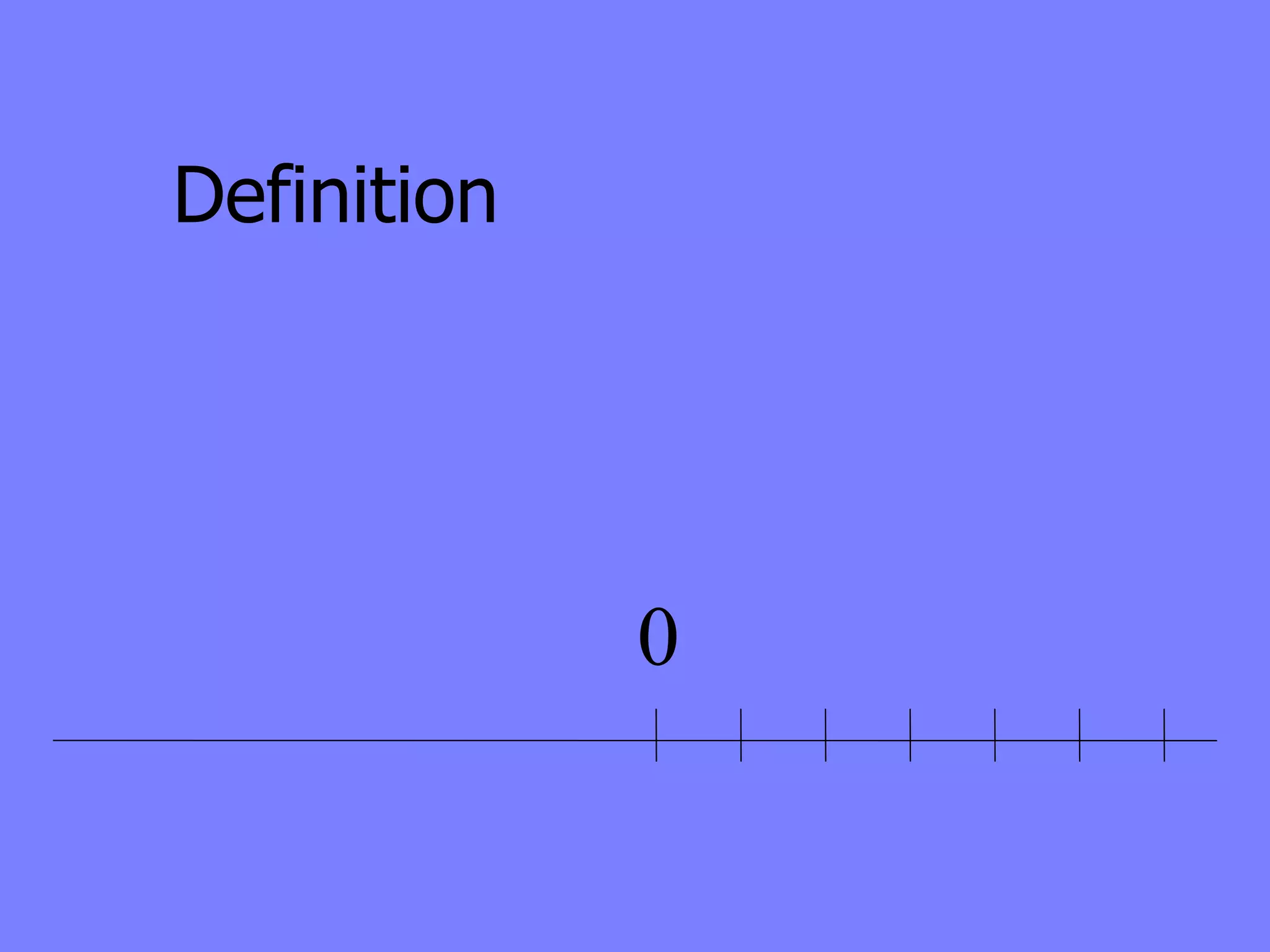 Definition




             0
 