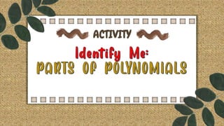 ACTIVITY
 
