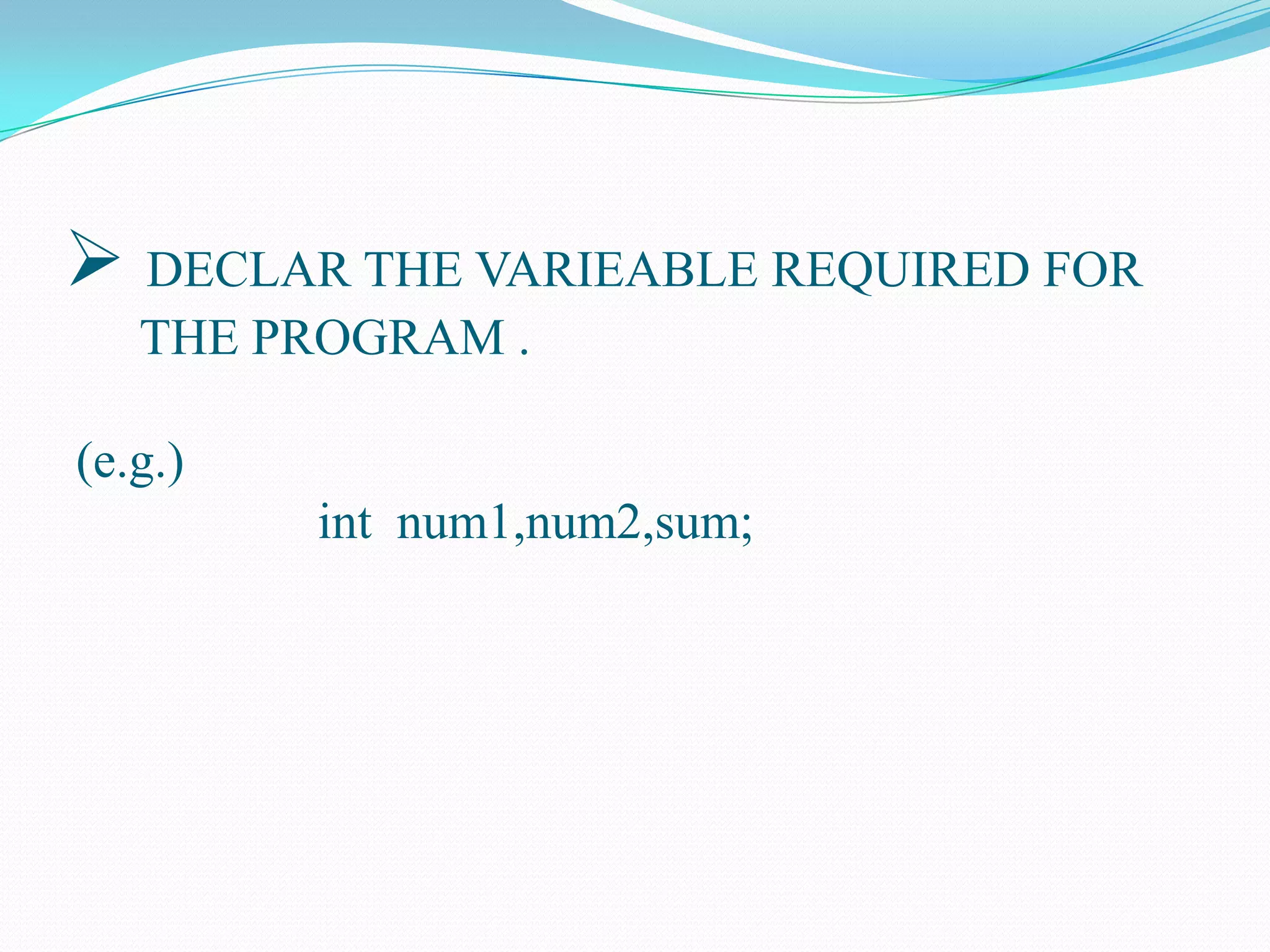 Adding two integers in c
