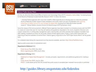 http://guides.library.oregonstate.edu/federaloa
 