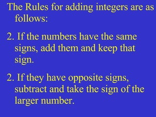 Add Integers[1] | PPT