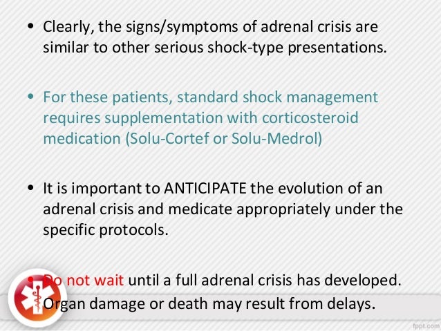 Recognition And Management Of Acute Adrenal Crises Dr Rohit