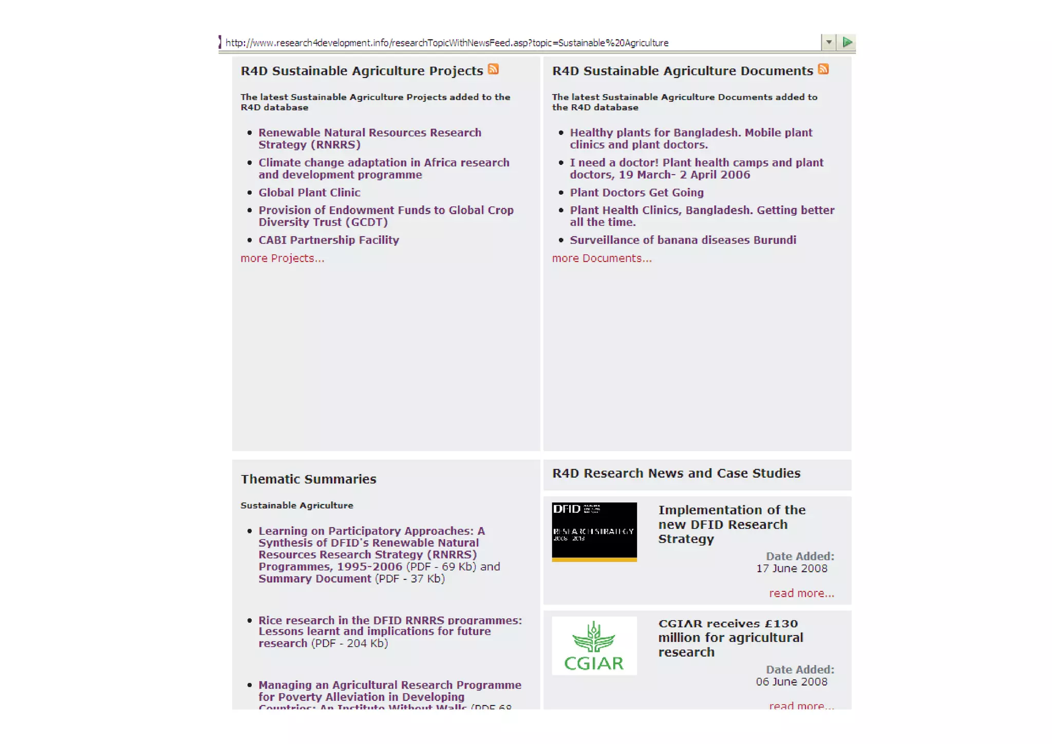 Research for Development explained: DFID's approach to research dissemination