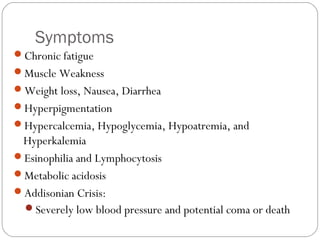 Addison’s disease | PPT