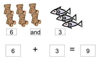 + = 6 and 3 6 3 9 