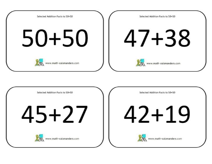 addition-facts-to-50-plus-50-selection