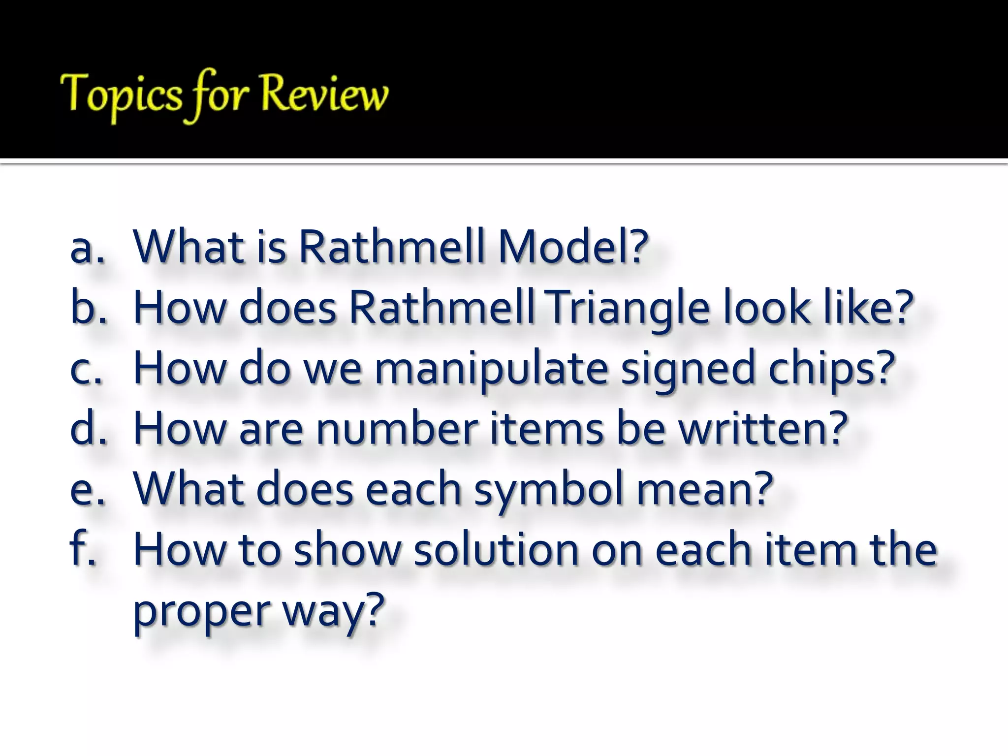 FUNDAMENTAL OPERATIONS ON SIGNED NUMBERS | PPTX