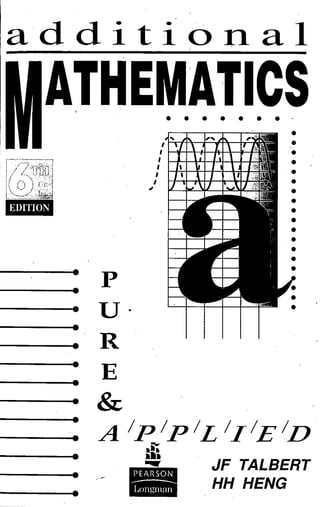 Additional mathematics