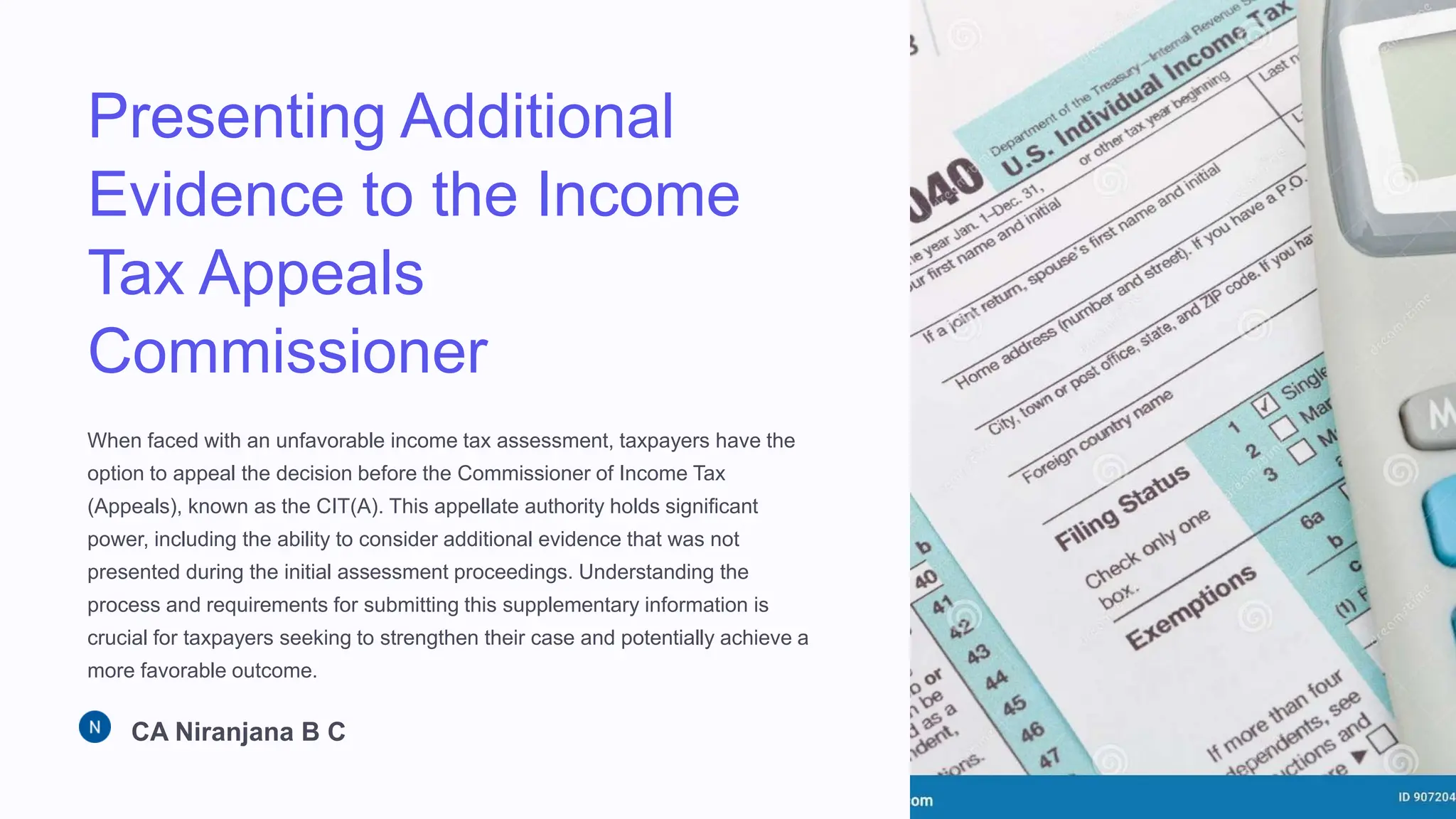 Additional Evidence Additional evidence before CIT(A).pptx article | PPTX