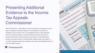 Additional evidence before CIT(A).pptx article | PPTX