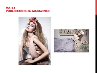 MA_SY
PUBLICATIONS IN MAGAZINES
 