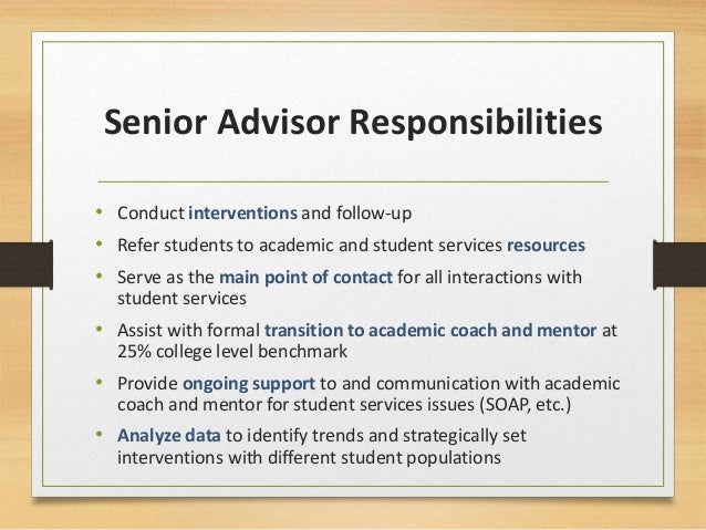 Additional Information About Roles And Responsibilities
