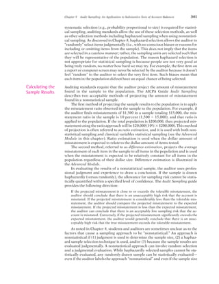Additional note on Audit sampling Draw final conclusions | PDF