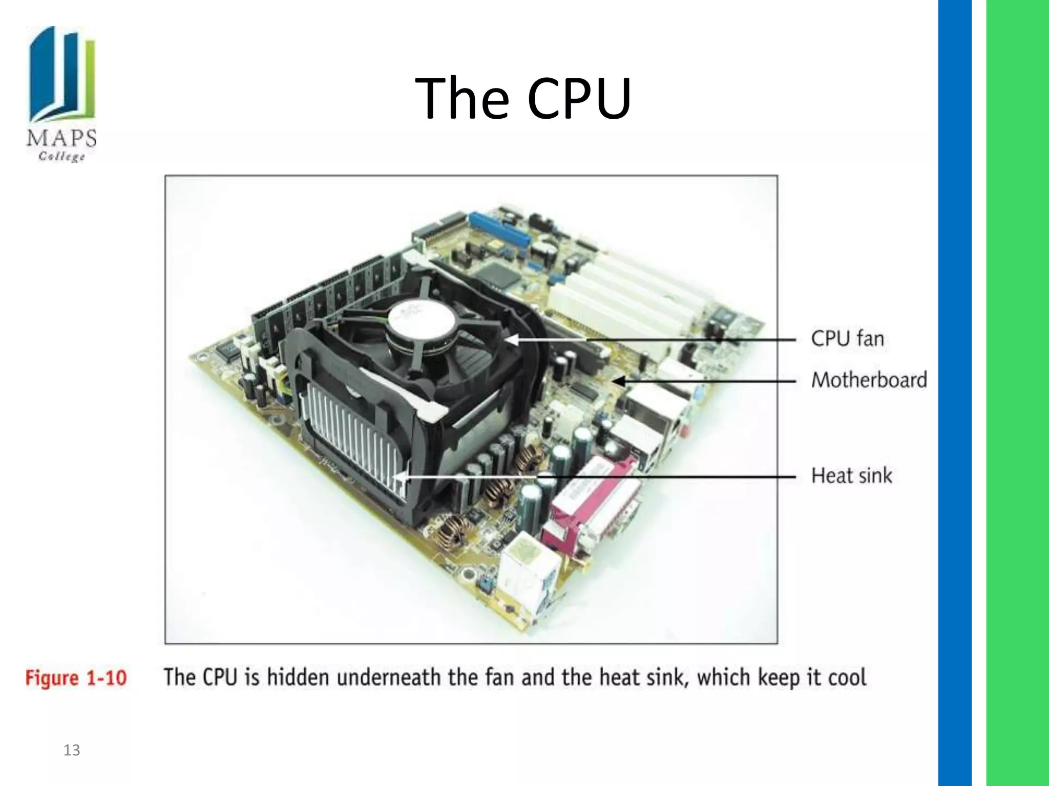 The CPU




13
 