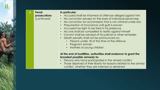 Geneva Convention Additional Protocol II | PPTX
