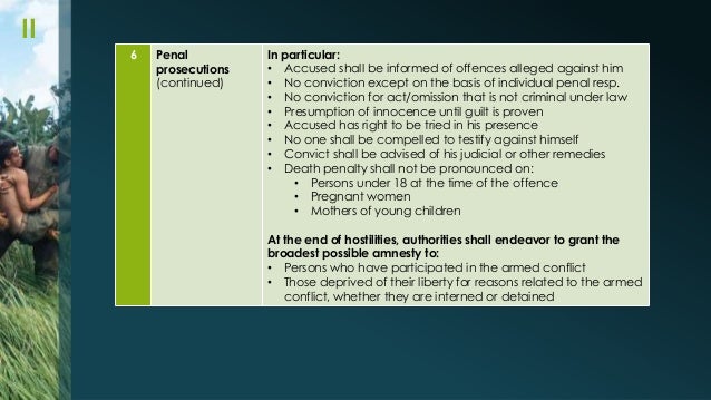 Geneva Convention Additional Protocol II