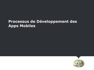 Processus de Développement des
Apps Mobiles
 