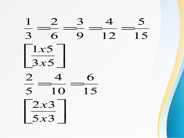 Addition Of Fractions
