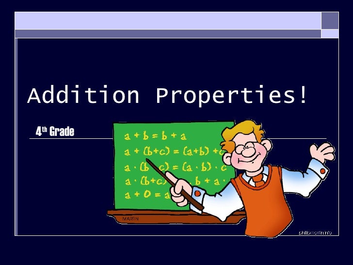 Addition properties!