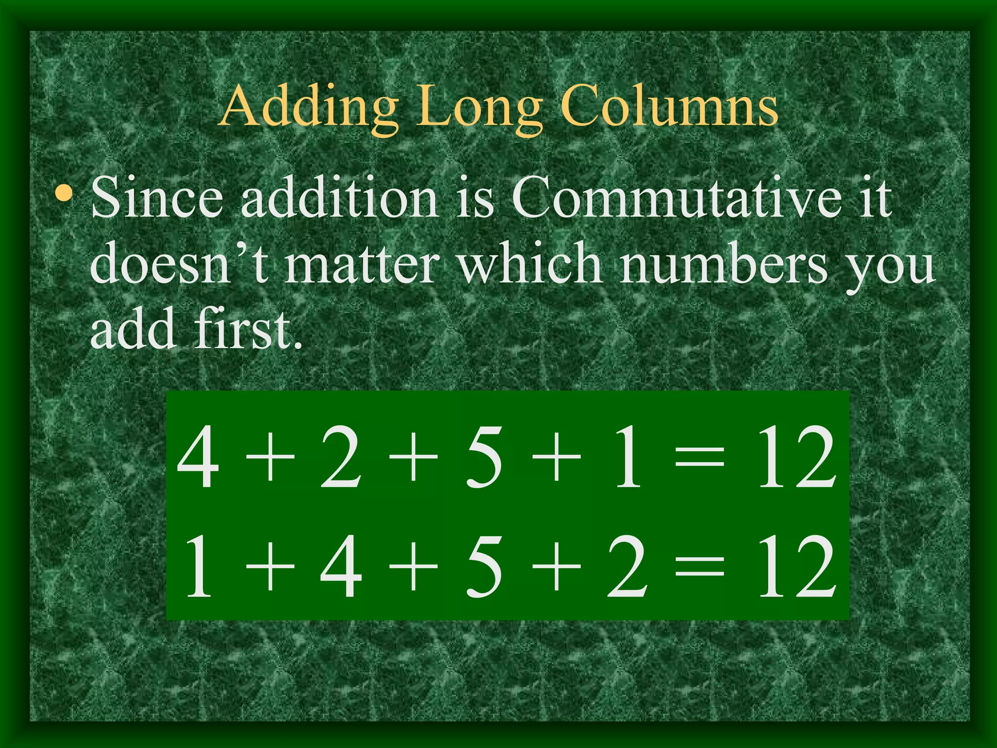 Addition shortcuts | PPT