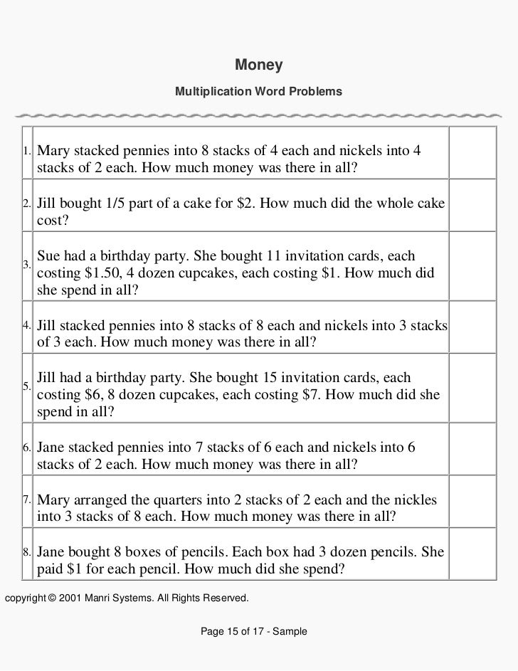 problem solving questions in english