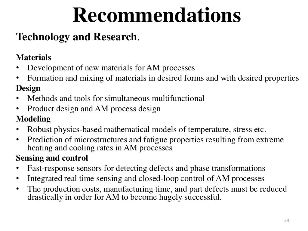 Additive manufacturing ppt