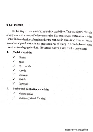 Additive manufacturing unit 2 notes | PDF