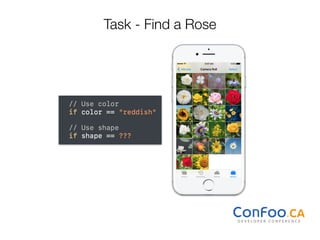 Task - Find a Rose
 