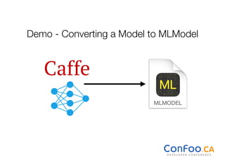 Demo - Converting a Model to MLModel
 