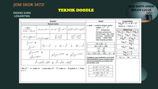 ADD MATH ANDA BOLEH LULUS ( NOTA, TEKNIK DAN SOALAN).pptx