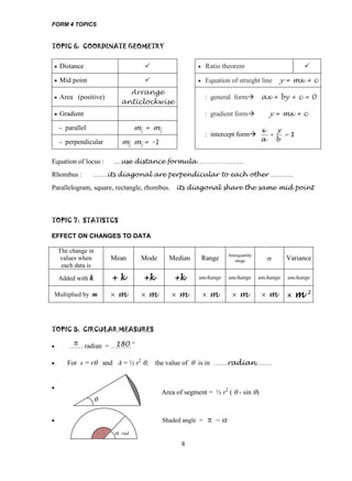 Question Add Math Form 4 add math form 4/5 | PDF