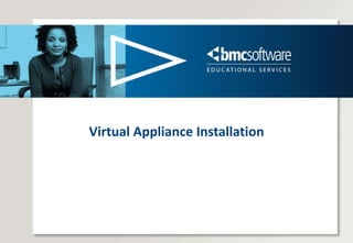 Virtual Appliance Installation 