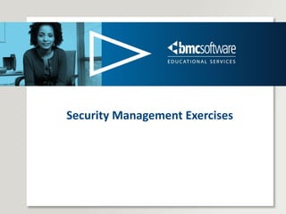 Security Management Exercises 