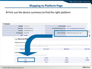 Mapping to Platform Page First use the device summary to find the right platform 