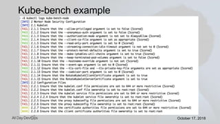October 17, 2018October 17, 2018
Kube-bench example
 