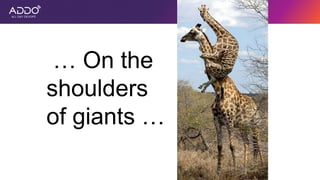 thesis:
modern secure
applications protect
themselves against
attackers
… On the
shoulders
of giants …
 