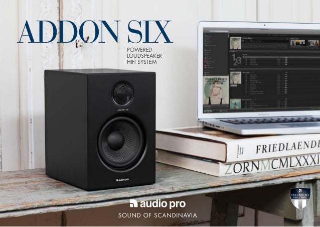 audio pro addon three subwoofer